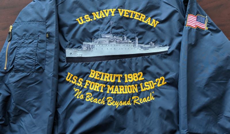 Customized us navy cruise jackets best sale